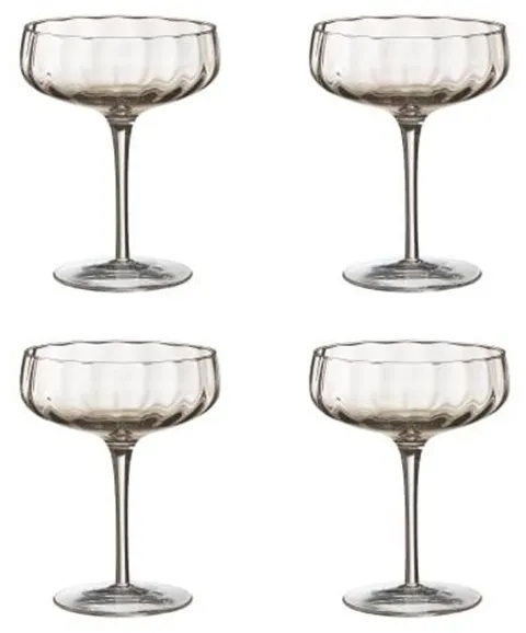 SØHOLM - 4 pcs - Sonja champagne/cocktail glass - Sand